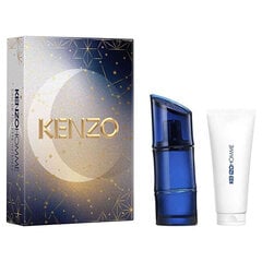 Kosmetikos rinkinys Kenzo Homme Intense vyrams: tualetinis vanduo EDT, 60 ml + dušo želė, 75 ml цена и информация | Масла, гели для душа | pigu.lt