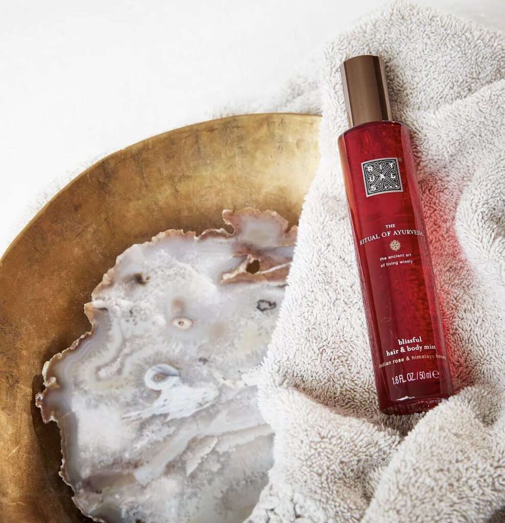 Kūno ir plaukų dulksna Rituals The Ritual of Ayurveda Hair & Body Mist, 50 ml kaina ir informacija | Kūno kremai, losjonai | pigu.lt