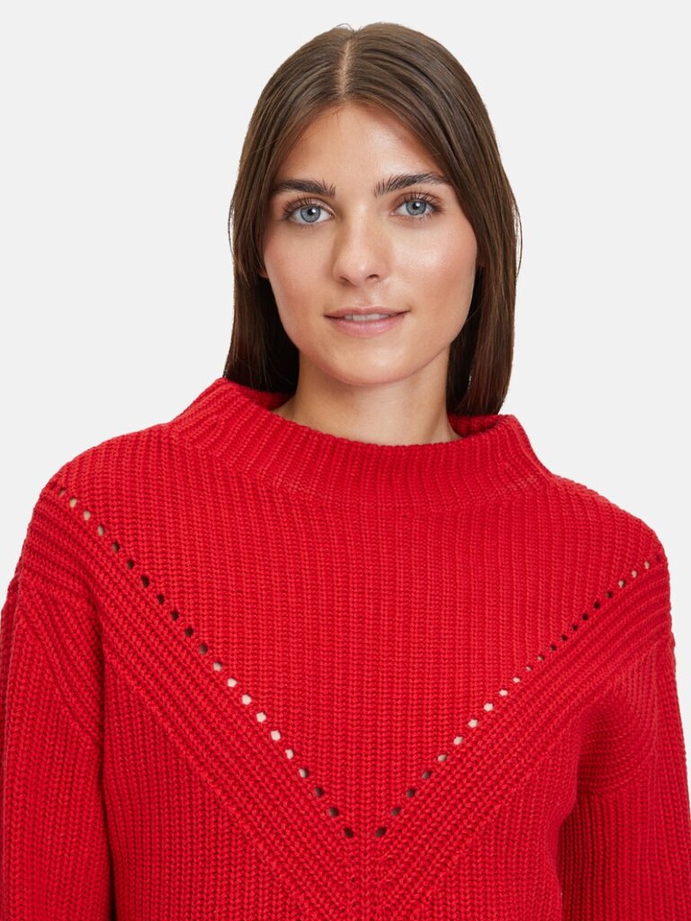 Megztinis moterims Betty Barclay, raudonas kaina ir informacija | Megztiniai moterims | pigu.lt