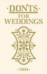Don'ts for Weddings цена и информация | Самоучители | pigu.lt