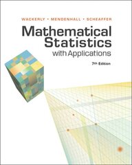Mathematical Statistics with Applications 7th edition цена и информация | Книги по экономике | pigu.lt