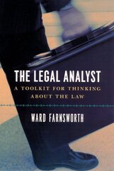Legal Analyst - A Toolkit for Thinking about the Law: A Toolkit for Thinking about the Law New edition kaina ir informacija | Ekonomikos knygos | pigu.lt