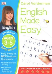 English Made Easy Early Writing Ages 3-5 Preschool, Ages 3-5 preschool kaina ir informacija | Knygos paaugliams ir jaunimui | pigu.lt