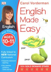 English Made Easy, Ages 10-11 (Key Stage 2): Supports the National Curriculum, English Exercise Book цена и информация | Книги для подростков  | pigu.lt