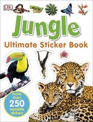 Jungle Ultimate Sticker Book kaina ir informacija | Knygos mažiesiems | pigu.lt