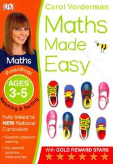 Maths Made Easy: Matching & Sorting, Ages 3-5 (Preschool): Supports the National Curriculum, Maths Exercise Book, Preschool ages 3-5 kaina ir informacija | Knygos paaugliams ir jaunimui | pigu.lt