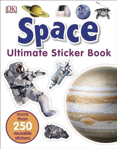 Space Ultimate Sticker Book цена и информация | Knygos mažiesiems | pigu.lt