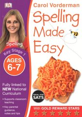 Spelling Made Easy, Ages 6-7 (Key Stage 1): Supports the National Curriculum, English Exercise Book, Year 2 kaina ir informacija | Knygos paaugliams ir jaunimui | pigu.lt