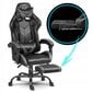 Žaidimų kėdė Sofotel Cerber, juoda kaina ir informacija | Biuro kėdės | pigu.lt