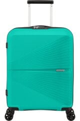 Чемодан для ручной клади American Tourister Airconic Spinner Aqua Green 55 см цена и информация | Чемоданы, дорожные сумки  | pigu.lt