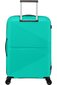 Vidutinis lagaminas American Tourister Airconic Spinner Aqua Green M 67cm, žalias цена и информация | Lagaminai, kelioniniai krepšiai | pigu.lt