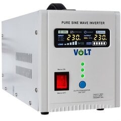 Avarinis elektros generatorius, UPS, 1000W 12/230V, 3 Viename kaina ir informacija | Elektros generatoriai | pigu.lt