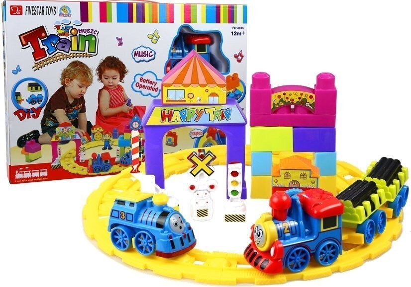 Akumuliatoriumi varomas traukinys Thomas & Friends (Tomas ir draugai) Lean Toys kaina ir informacija | Žaislai berniukams | pigu.lt