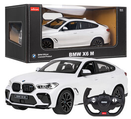 R/C automobilis BMW X6 M 1:14 Rastar baltas kaina ir informacija | Žaislai berniukams | pigu.lt