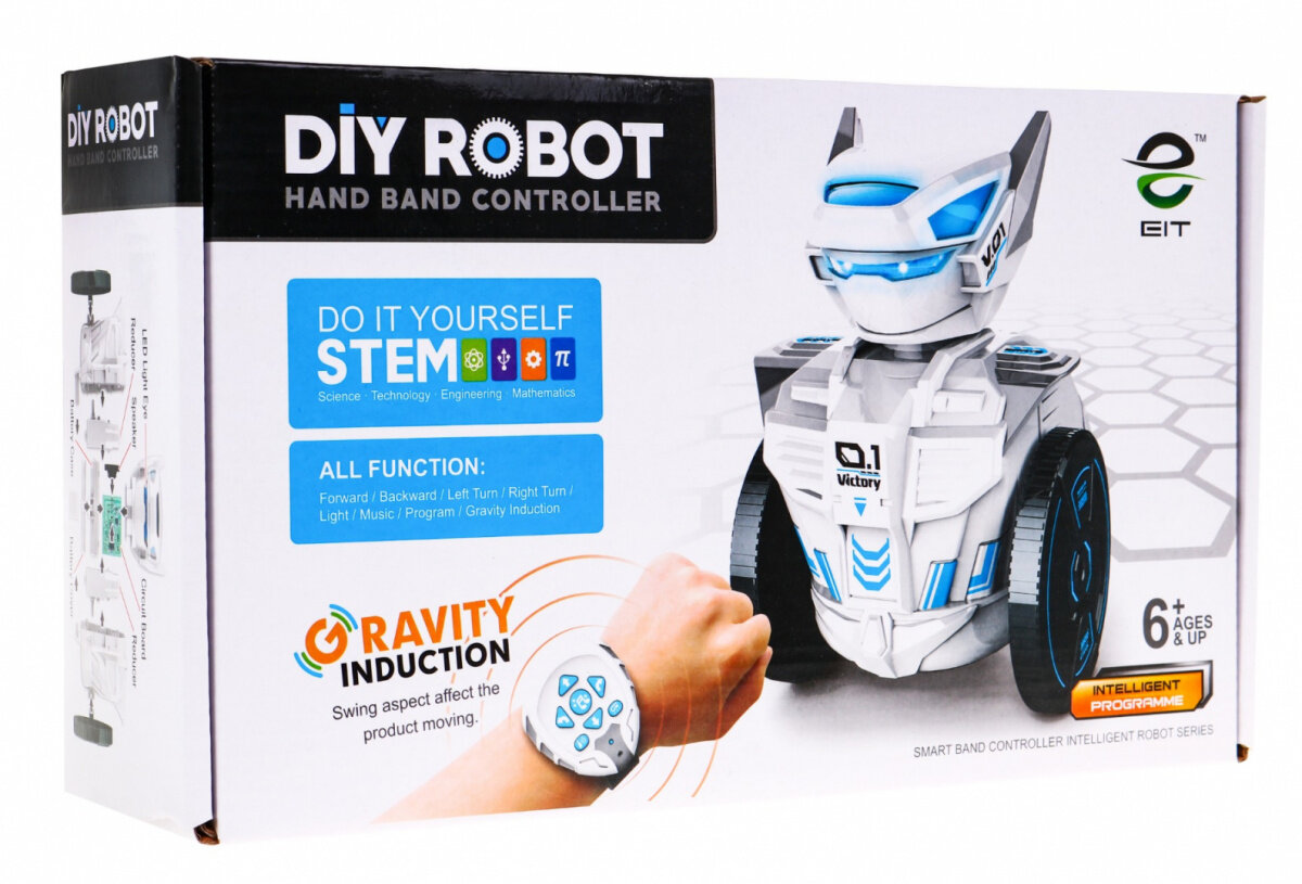 Išmanus RC robotas valdomas laikrodžiu ir gestais kaina ir informacija | Žaislai berniukams | pigu.lt
