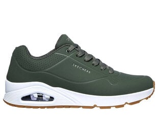 Skechers uno stand on air skechers for men's green 52458olv 52458OLV цена и информация | Кроссовки для мужчин | pigu.lt