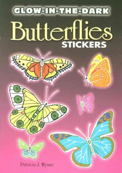 Glow-In-The-Dark Butterflies Stickers illustrated edition цена и информация | Knygos mažiesiems | pigu.lt