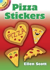 Pizza Stickers цена и информация | Книги для самых маленьких | pigu.lt