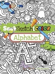 Seek, Sketch and Color -- Alphabet цена и информация | Книги для самых маленьких | pigu.lt