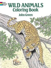 Wild Animals Colouring Book illustrated edition цена и информация | Книги для самых маленьких | pigu.lt
