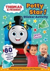 Thomas & Friends: Potty Star! Sticker Activity цена и информация | Книги для самых маленьких | pigu.lt