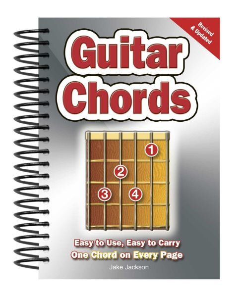 Guitar Chords: Easy-to-Use, Easy-to-Carry, One Chord on Every Page Revised edition kaina ir informacija | Knygos apie meną | pigu.lt