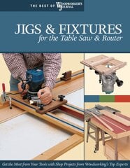 Jigs & Fixtures for the Table Saw & Router: Get the Most from Your Tools with Shop Projects from Woodworking's Top Experts kaina ir informacija | Knygos apie sveiką gyvenseną ir mitybą | pigu.lt