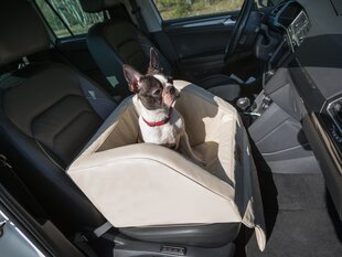 Сумка для транспортировки Doggy Trip Skaj, 46x46 см, бежевый цвет цена и информация | Переноски, сумки | pigu.lt