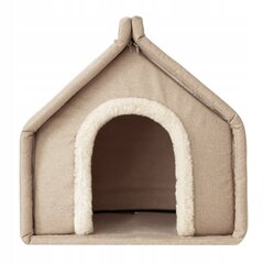 Лежак Doggy R2 52x42x47 см, бежевый цвет цена и информация | Лежаки, домики | pigu.lt