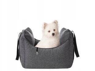 Транспортировочный лежак Doggy One, 55x60x37 см, серый цвет цена и информация | Переноски, сумки | pigu.lt
