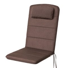 Kėdės pagalvėlė Hobbygarden Antonia, ruda kaina ir informacija | Pagalvės, užvalkalai, apsaugos | pigu.lt