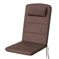 Подушка на стул Hobbygarden Antonia, коричневая