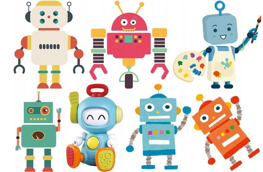 Robotas TM Toys Robot James the Spy Bot, su vaikiškomis tatuiruotėmis kaina ir informacija | Žaislai berniukams | pigu.lt