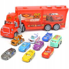 Автомобильный набор 13в1 цена и информация | Игрушки для мальчиков | pigu.lt