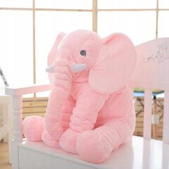 Rožinis pliušinis dramblys 60x45 cm kaina ir informacija | Minkšti (pliušiniai) žaislai | pigu.lt