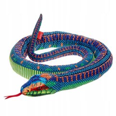 Pliušinė mėlyna gyvatė 180 cm kaina ir informacija | Minkšti (pliušiniai) žaislai | pigu.lt