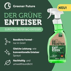 Органический антиобледенитель для лобового стекла Greener Future®, 750 мл цена и информация | Автохимия | pigu.lt