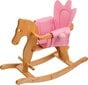 Supamasis arklys Small Foot, su sėdyne, rožinis/mėlynas kaina ir informacija | Gultukai ir sūpynės | pigu.lt