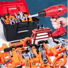 Набор инструментов для детей Play Tool, 68 предметов цена и информация | Игрушки для мальчиков | pigu.lt