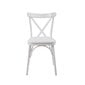 Kėdė Asir, 46x87x48cm, balta kaina ir informacija | Virtuvės ir valgomojo kėdės | pigu.lt