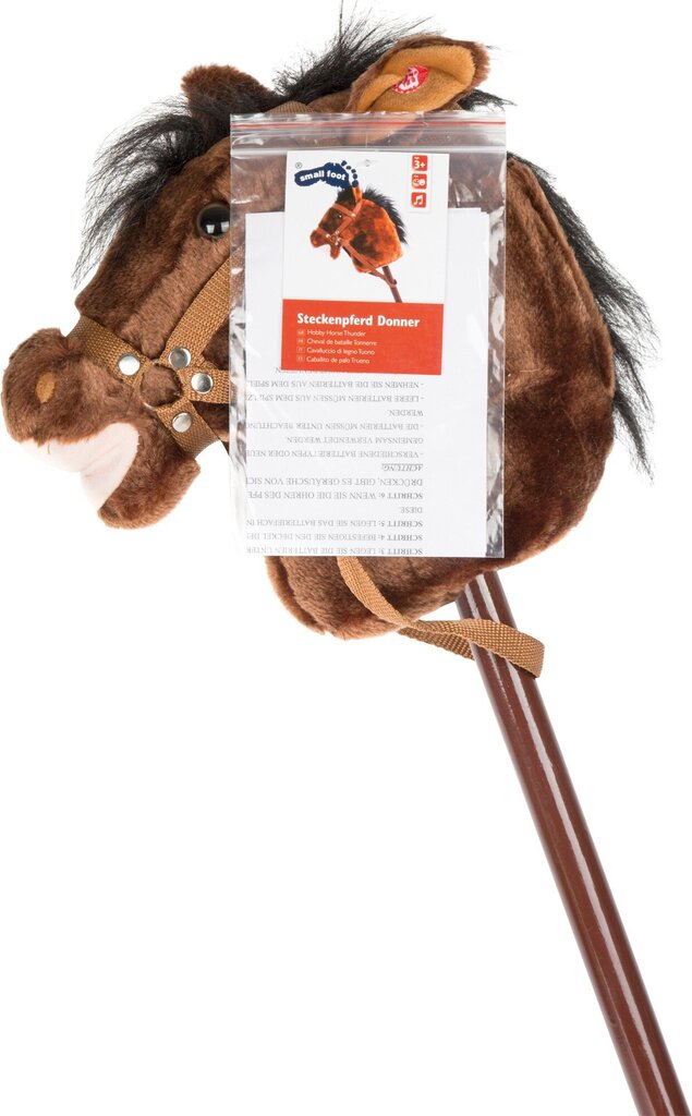 Žirgas ant medinio koto Small Foot Hobby kaina ir informacija | Žaislai mergaitėms | pigu.lt