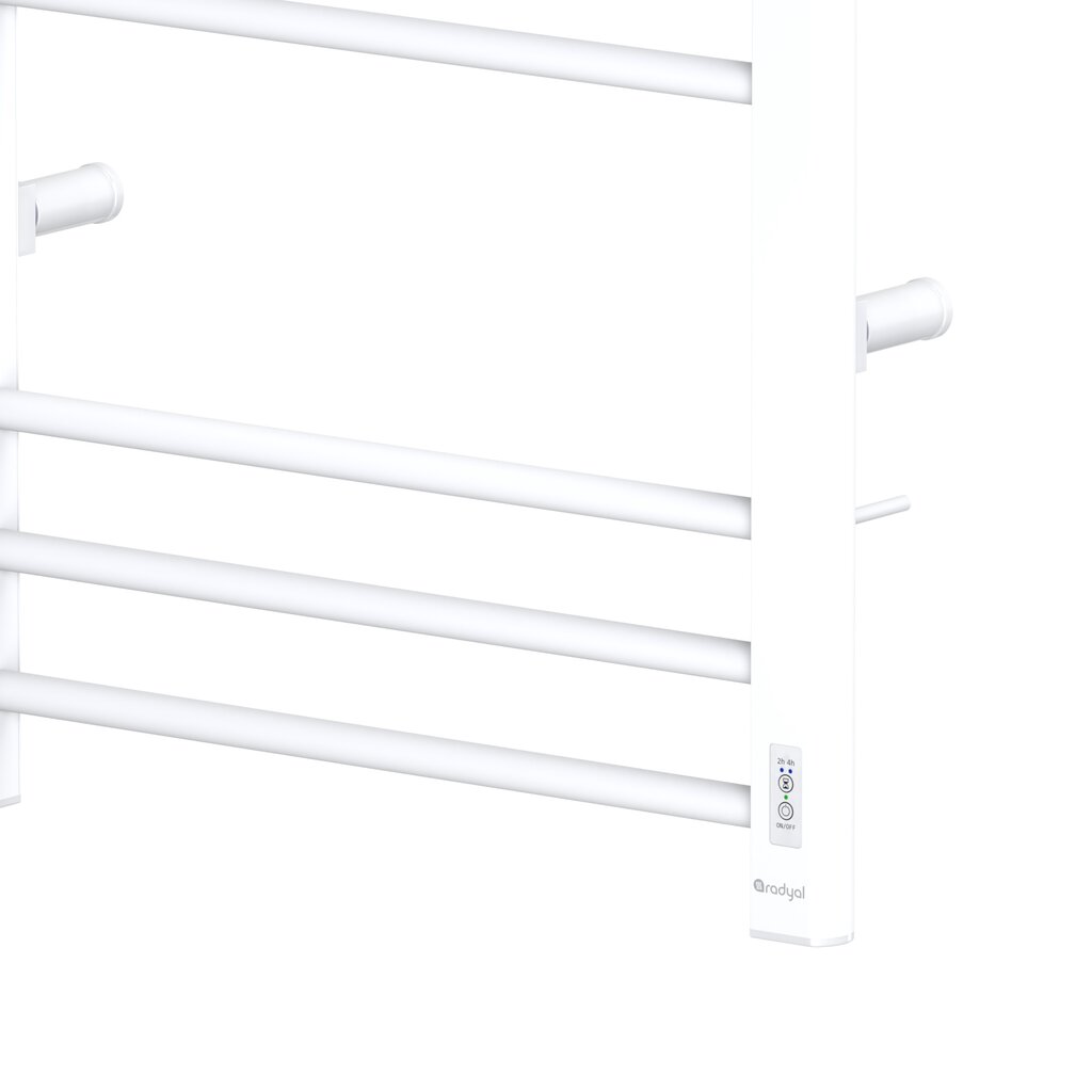 Elektrinis rankšluosčių džiovintuvas Radyal Lily-D 600C White 500x600 mm, 100 W цена и информация | Gyvatukai, vonios radiatoriai | pigu.lt