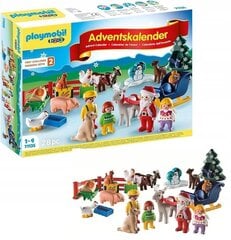 Advento kalendorius Playmobil Christmas on the Farm 71135 цена и информация | Игрушки для мальчиков | pigu.lt