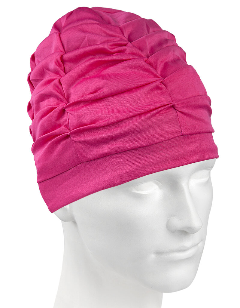 Moterų plaukimo kepuraitė Mad Wave Velcro, rožinė kaina ir informacija | Plaukimo kepuraitės | pigu.lt