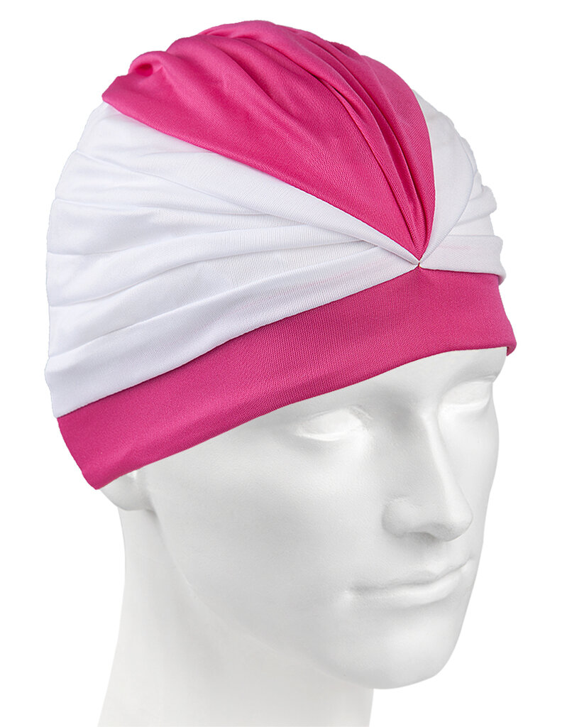 Moterų plaukimo kepuraitė Mad Wave Velcro II, rožinė kaina ir informacija | Plaukimo kepuraitės | pigu.lt