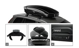 Stogo bagažinė Thule Motion XT M, pilka kaina ir informacija | THULE Autoprekės | pigu.lt