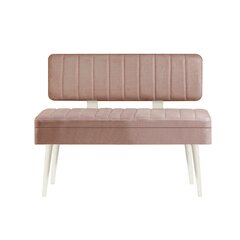 Pink Asir, 110x85x36см, розовый/белый цена и информация | Кресла-мешки и пуфы | pigu.lt