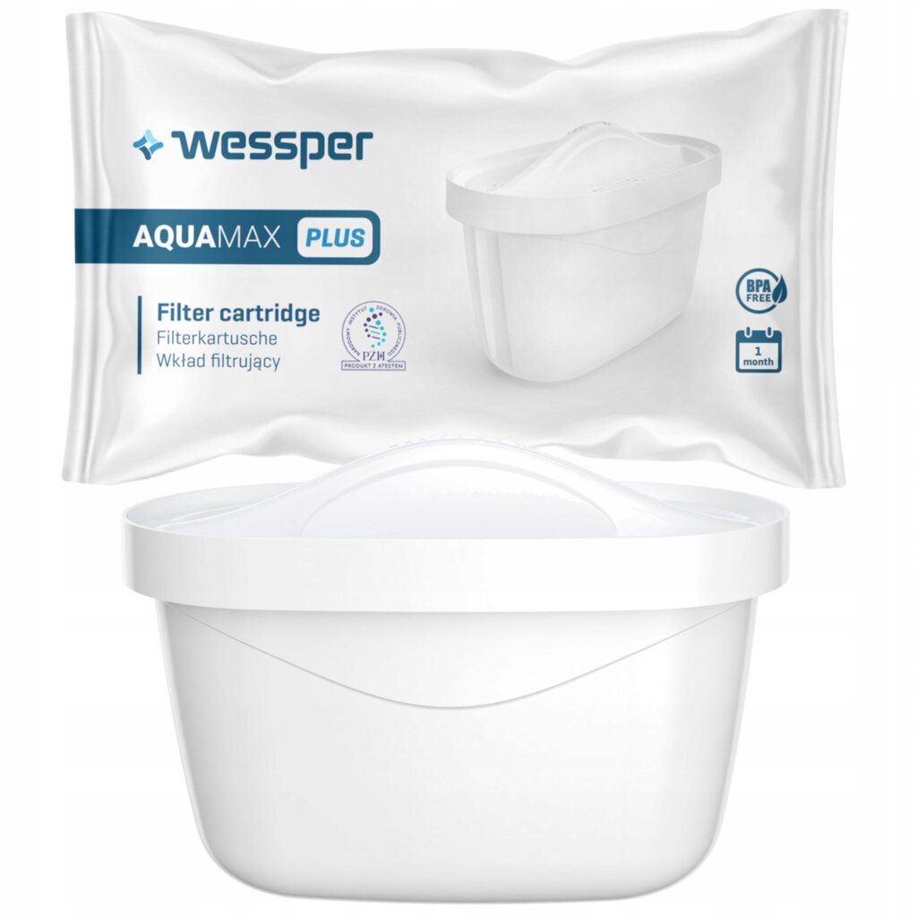 Wessper Aquamax Plus, 1 vnt. kaina ir informacija | Vandens filtrai | pigu.lt