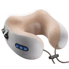 2 в 1 U-образная подушка для массажа шеи Electronics цена и информация | Массажеры | pigu.lt