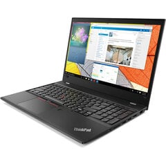 Lenovo ThinkPad T580; i5-8250U|16GB|15.6" FHD|Nvidia MX150|256GB|Windows 11 PRO|Atnaujintas/Renew kaina ir informacija | Nešiojami kompiuteriai | pigu.lt